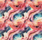 Pour Paint Pink and Blue Vinyl