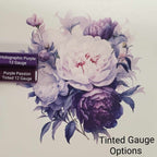 Purple Peonies  Panel