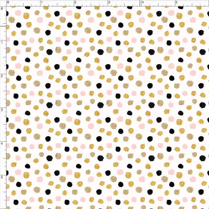 Sparkly Dots with Pink WPC