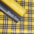Plaid Yellow Vinyl