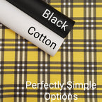 Plaid Yellow Vinyl