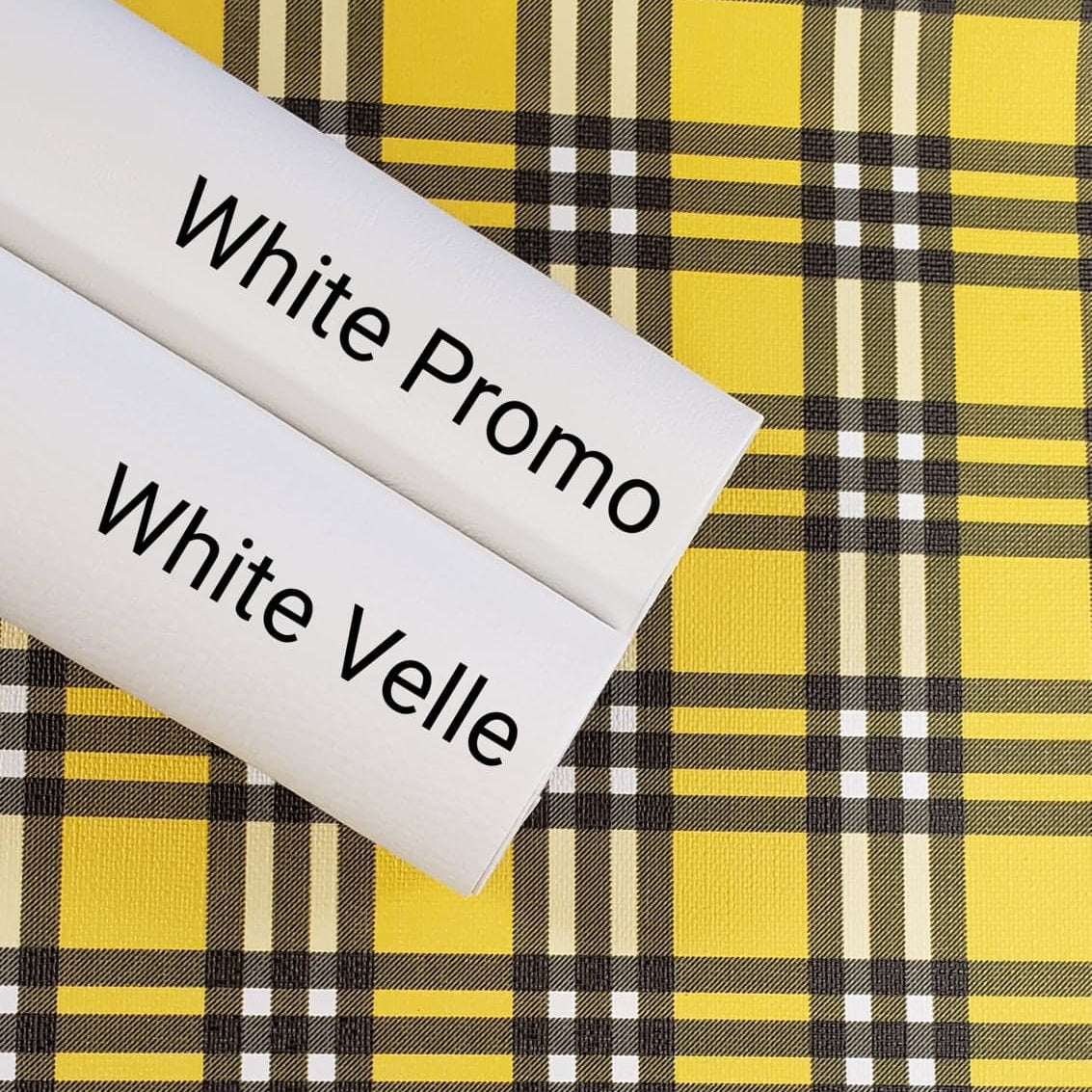 Plaid Yellow Vinyl