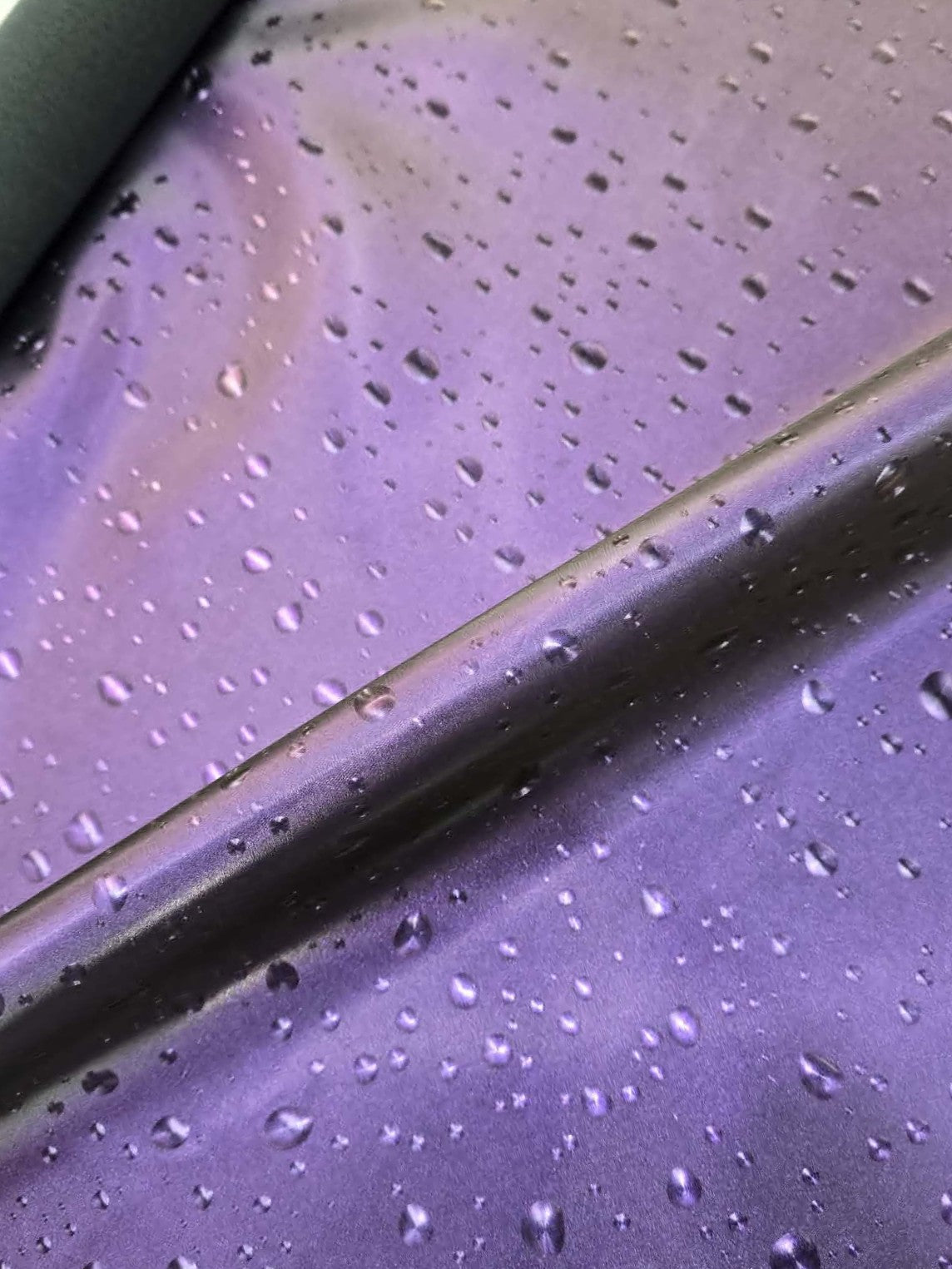 Purple to  Plum 3D Rain Drops Vinyl