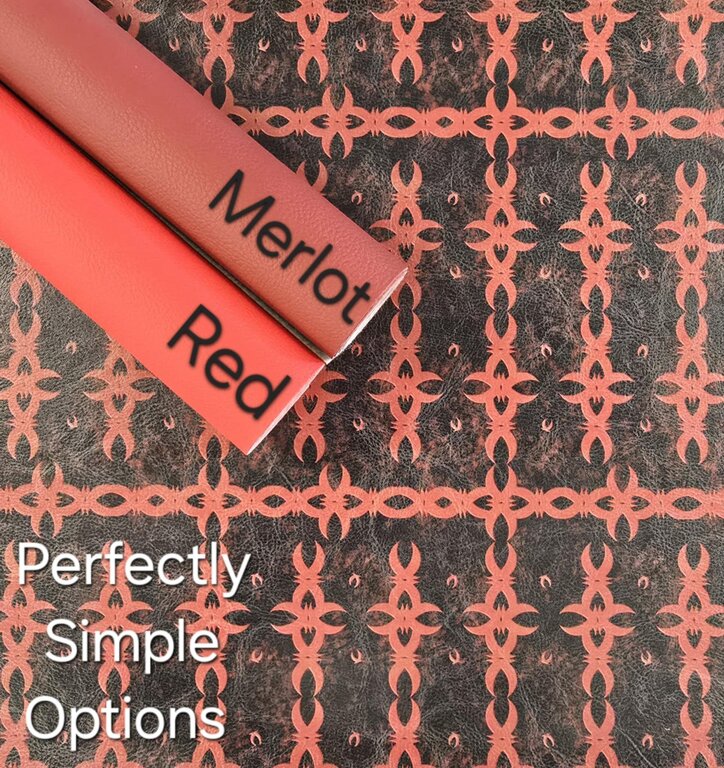 Red Gothic Chains Vinyl