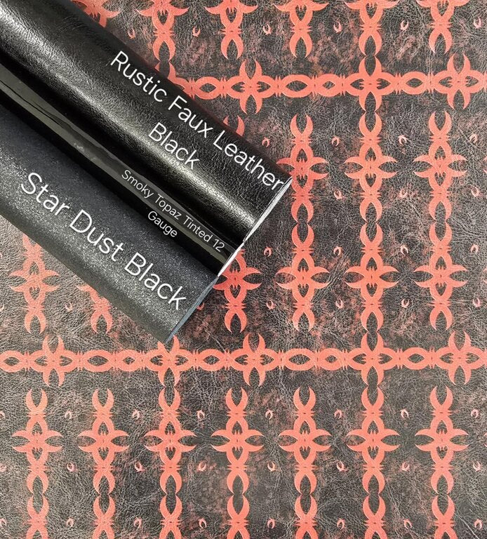 Red Gothic Chains Vinyl