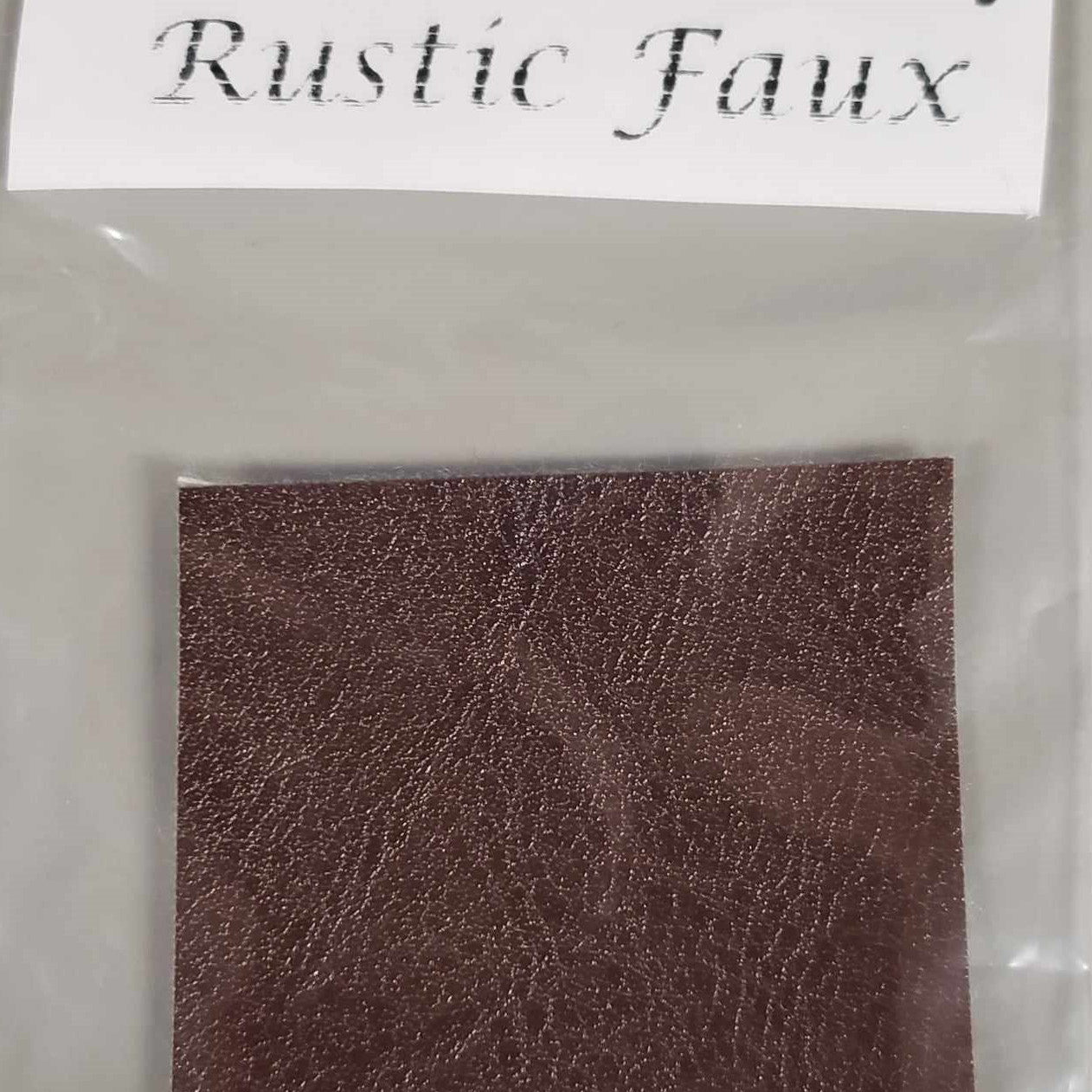 Rustic Faux Leather Swatches