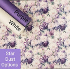 Shades of Purple Peonies Vinyl