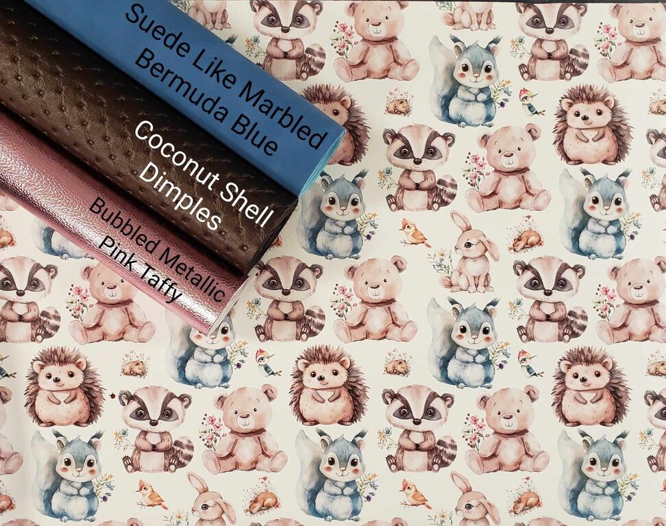 Woodland Animals Vinyl Roll