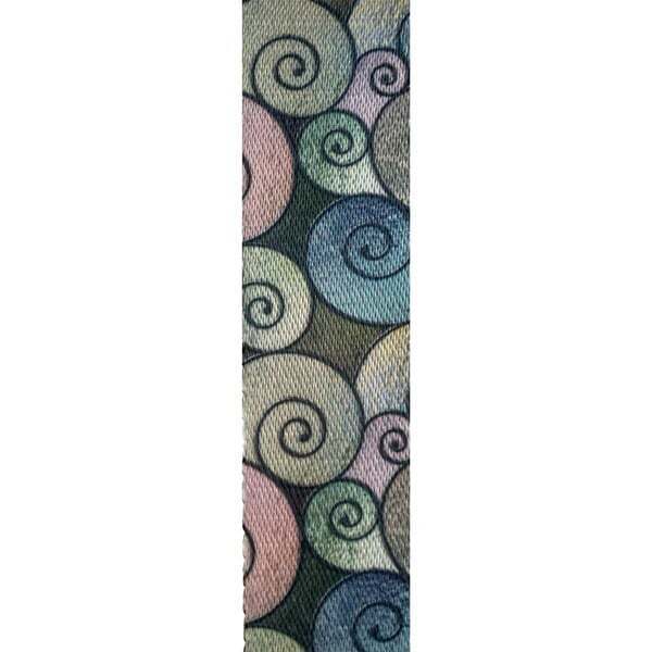 Stained Glass Swirls 1.5" Webbing