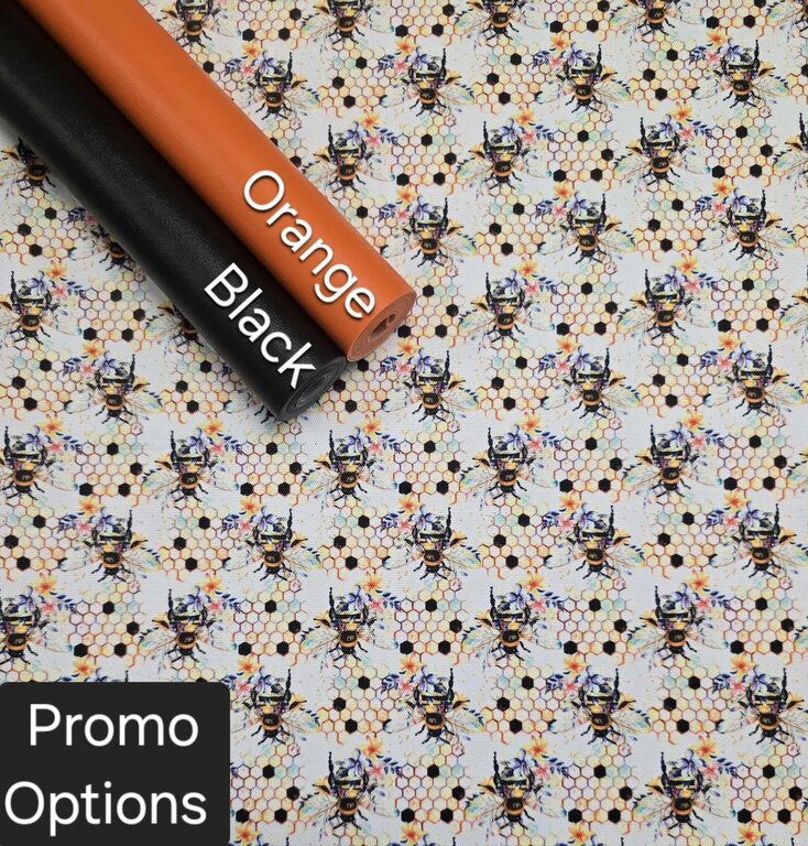 Bumblebees on White WPC