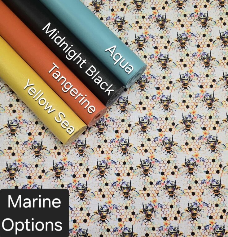 Bumblebees on White WPC