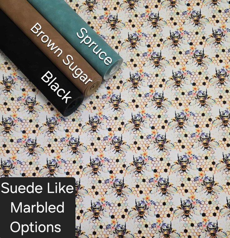 Bumblebees on White WPC