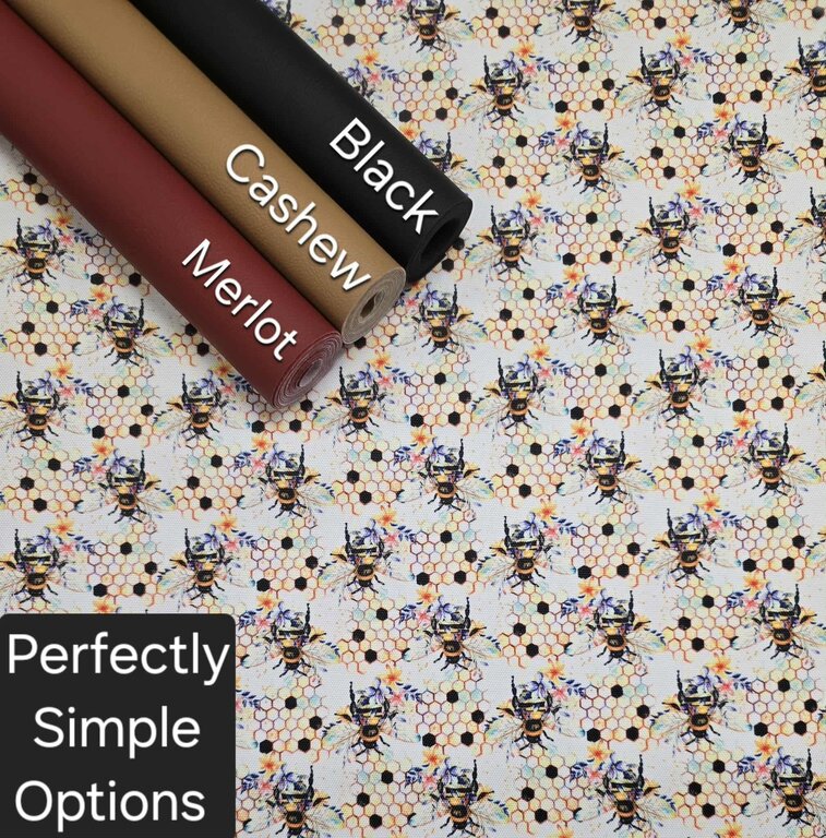 Bumblebees on White WPC