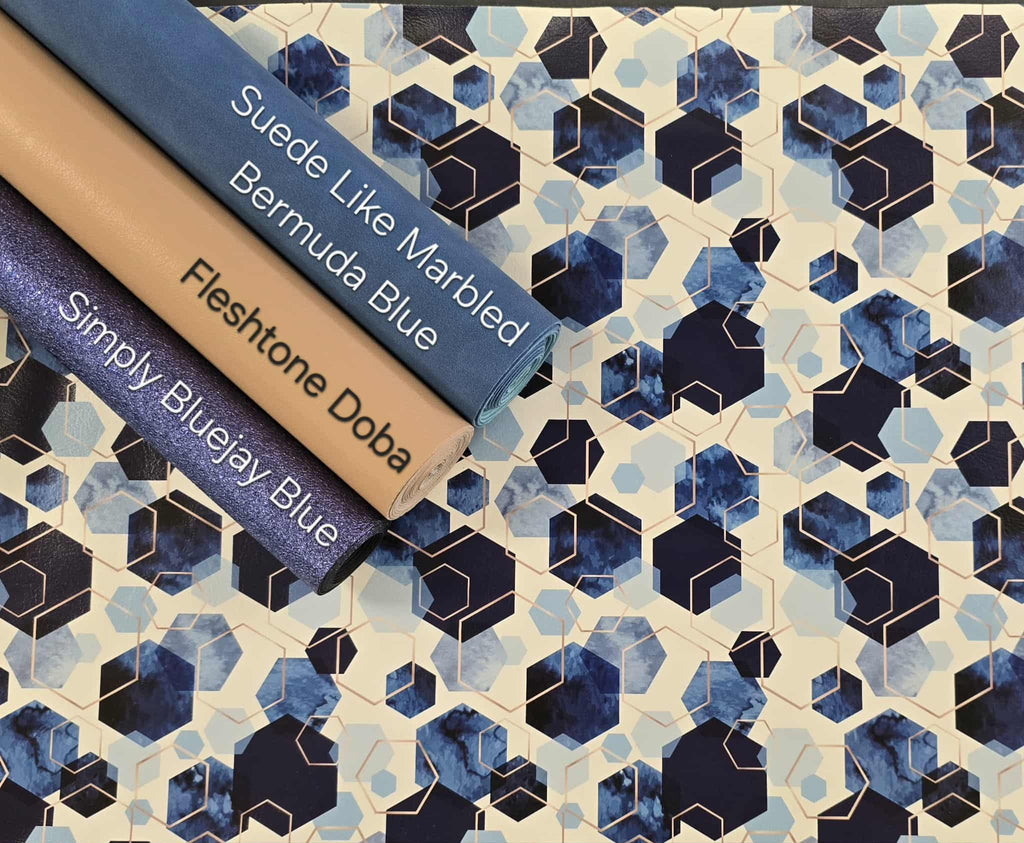 Blue Hex Vinyl