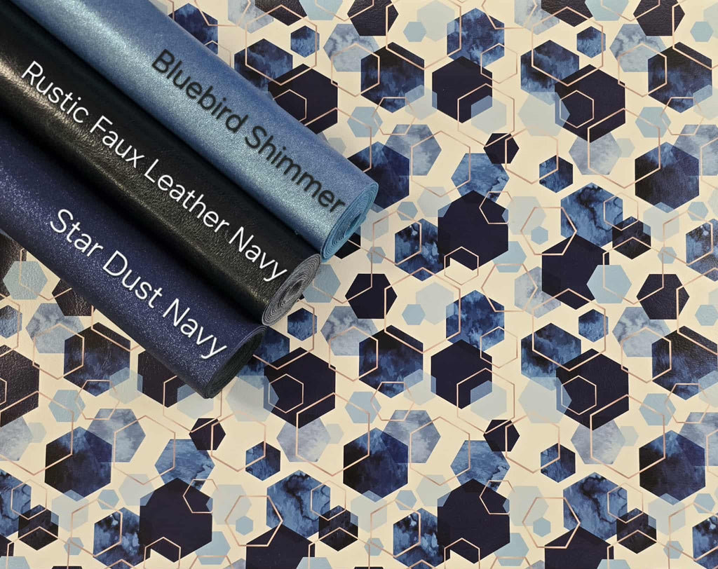 Blue Hex Vinyl