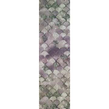 Pink and Rose Gold Mermaid Scales 1.5" Webbing