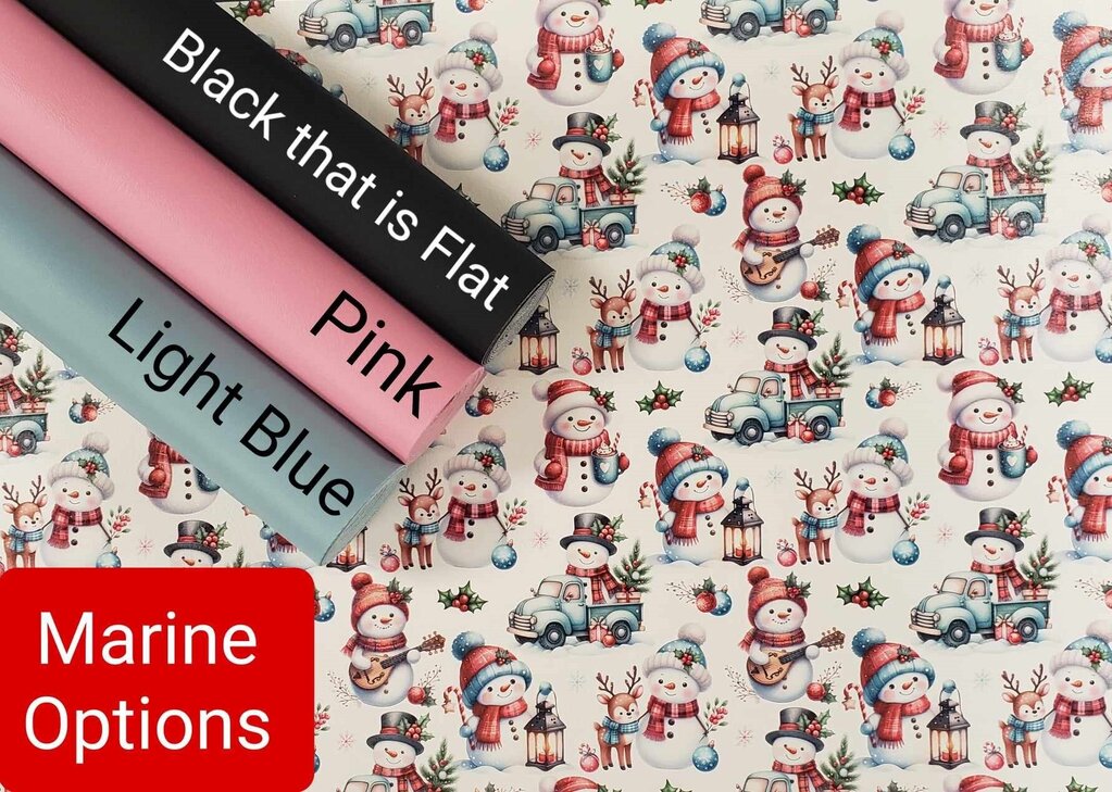 Christmas Snowmen Vinyl