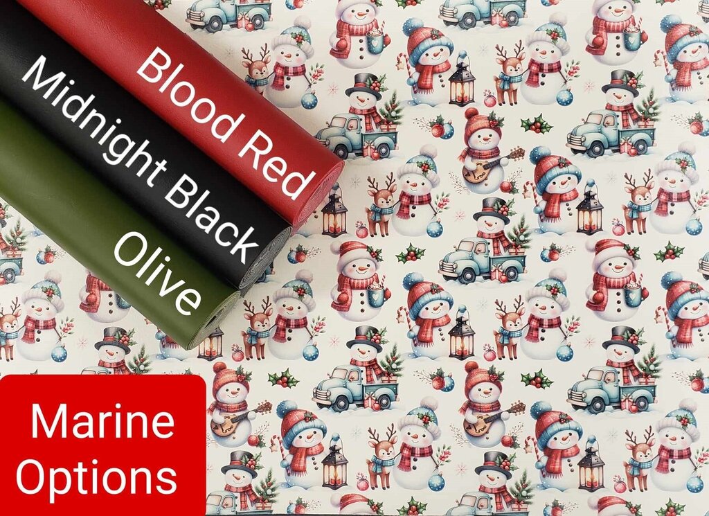 Christmas Snowmen Vinyl