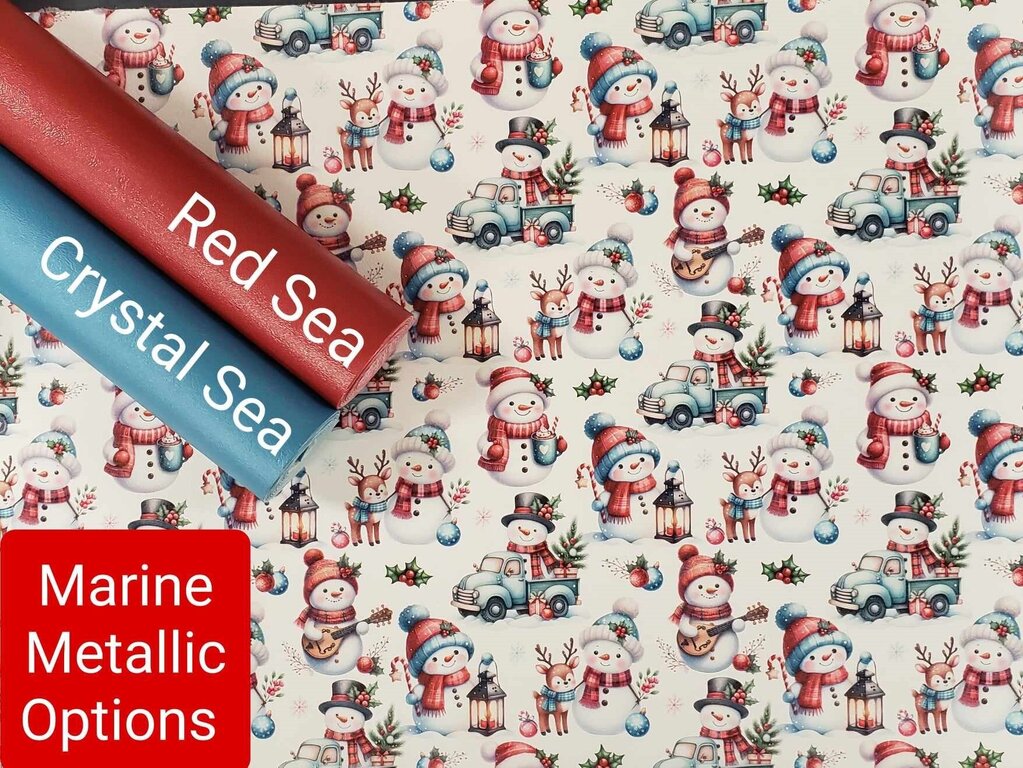 Christmas Snowmen Vinyl