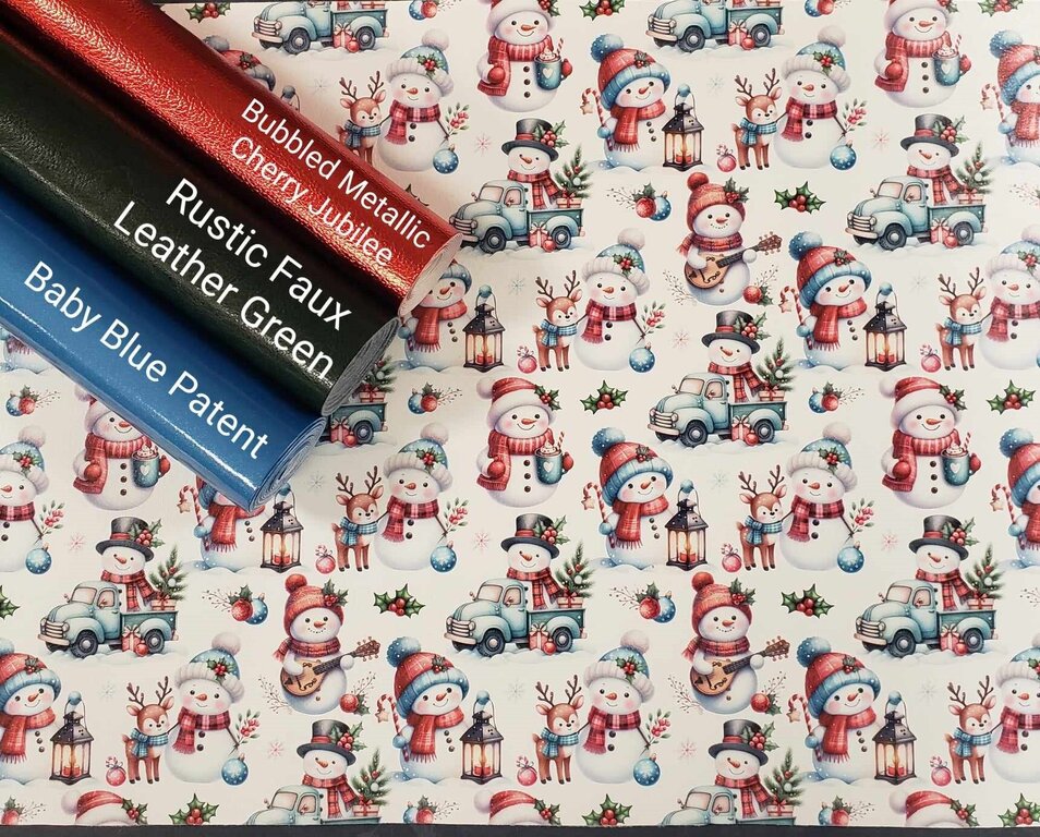 Christmas Snowmen Vinyl