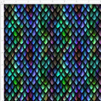 Dragon Scales TPU/Clear Vinyl