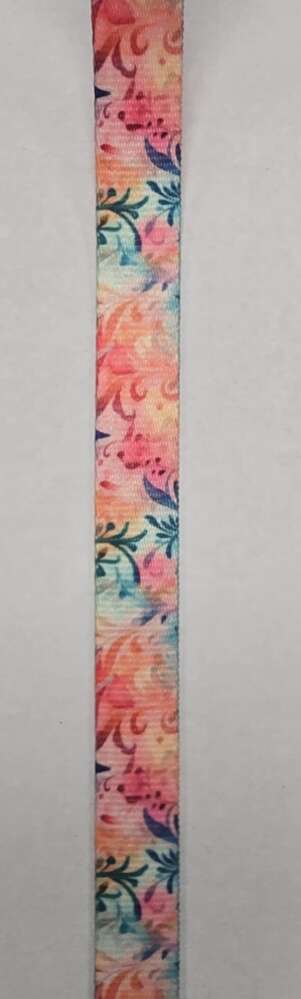 Flora in Watercolors 1" Webbing