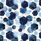 Modern Blue Hex WPC