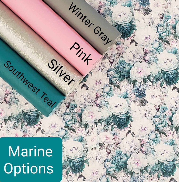 Shades of Green Peonies Vinyl