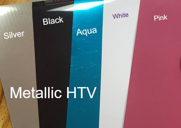 HTV  Metallic Silver 10" x 12" Sheet