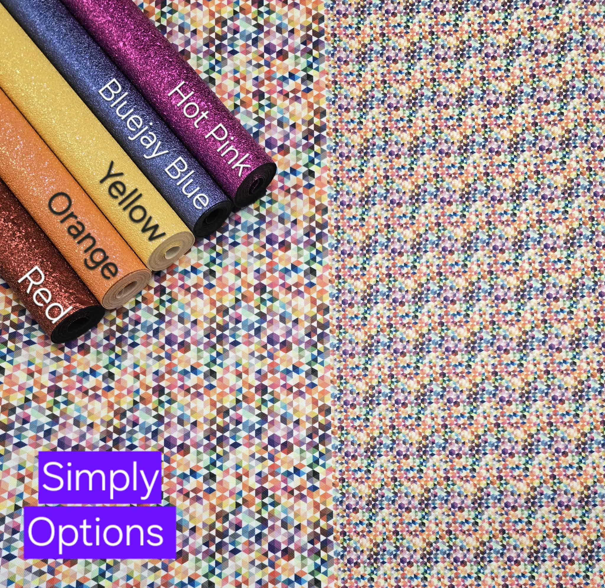 Multicolor Faceted Hex WPC