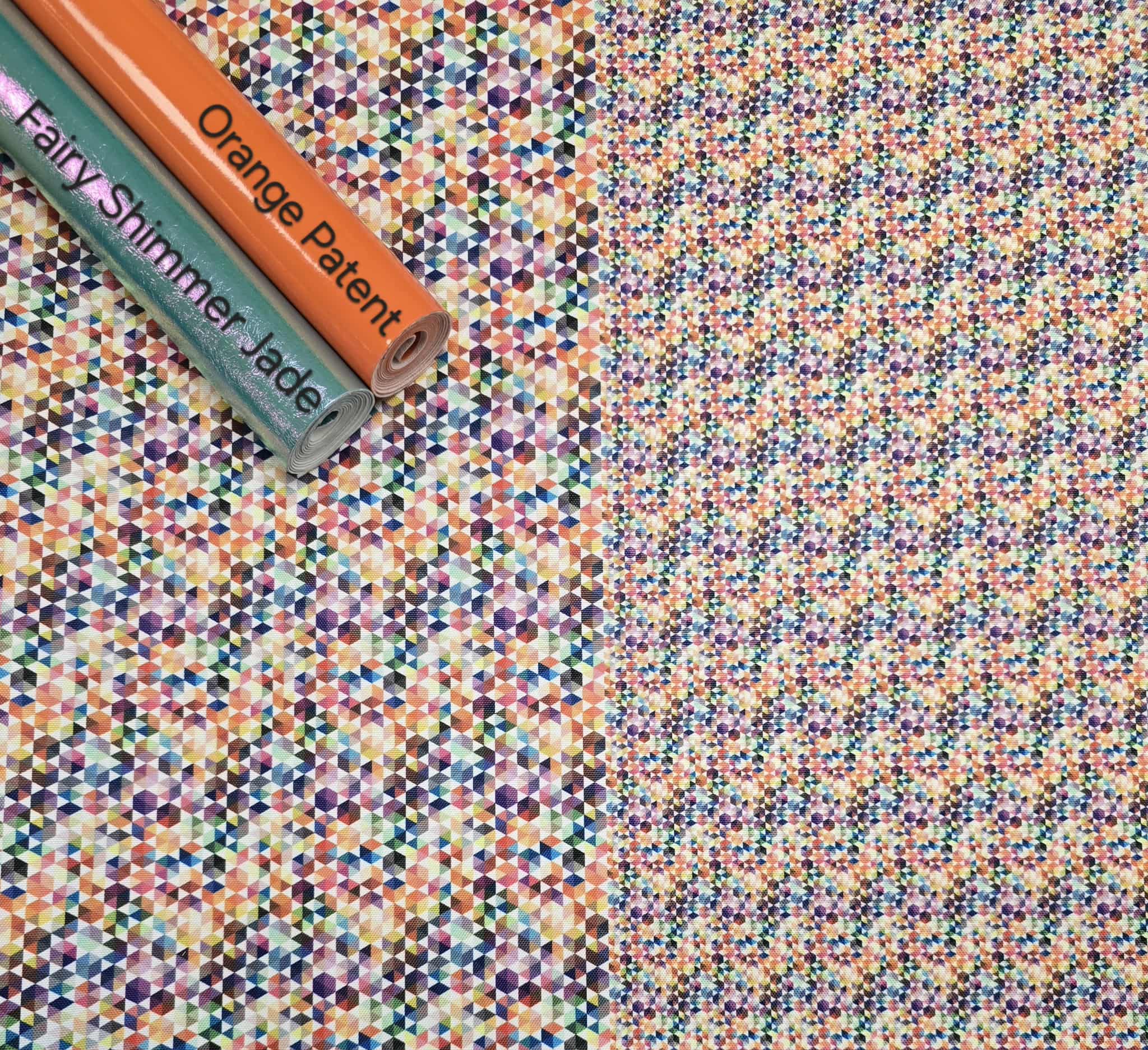 Multicolor Faceted Hex WPC