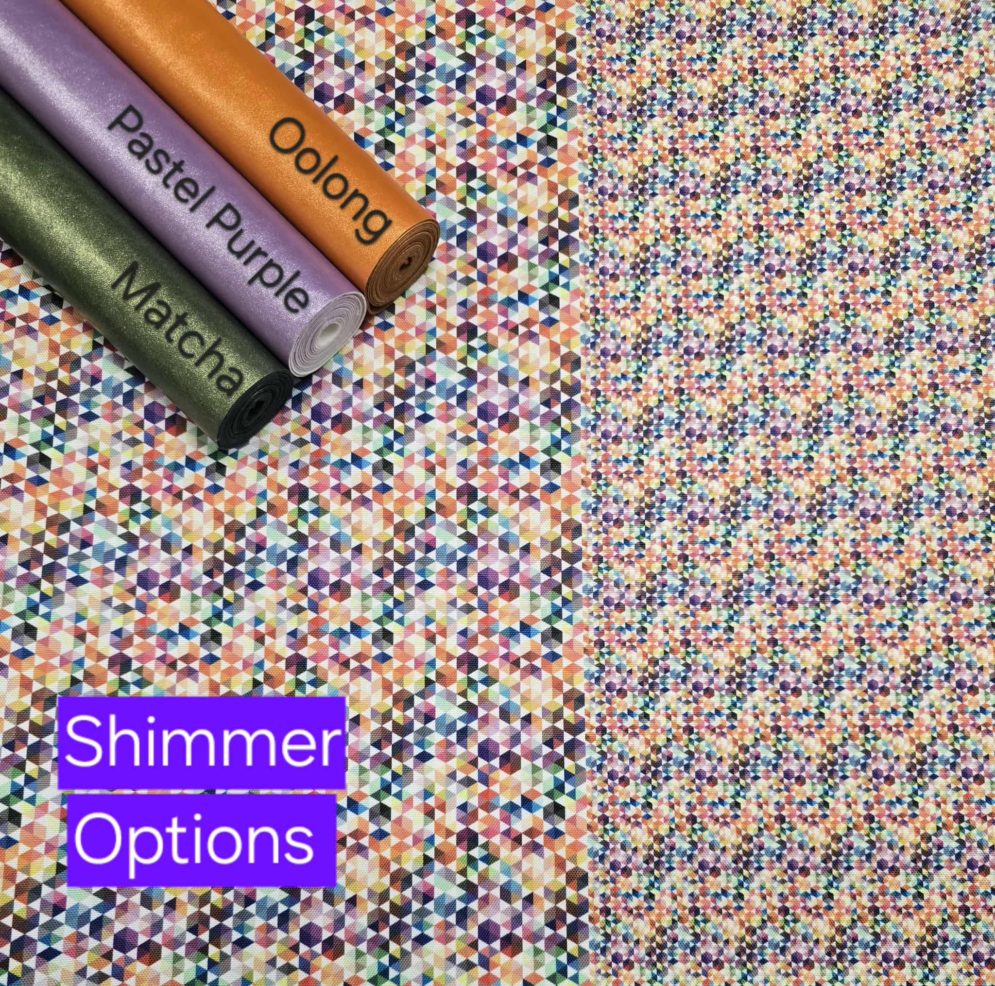 Multicolor Faceted Hex WPC
