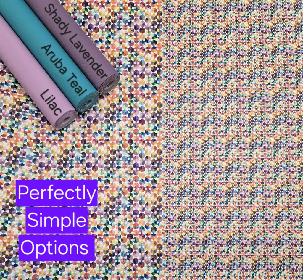 Multicolor Faceted Hex WPC