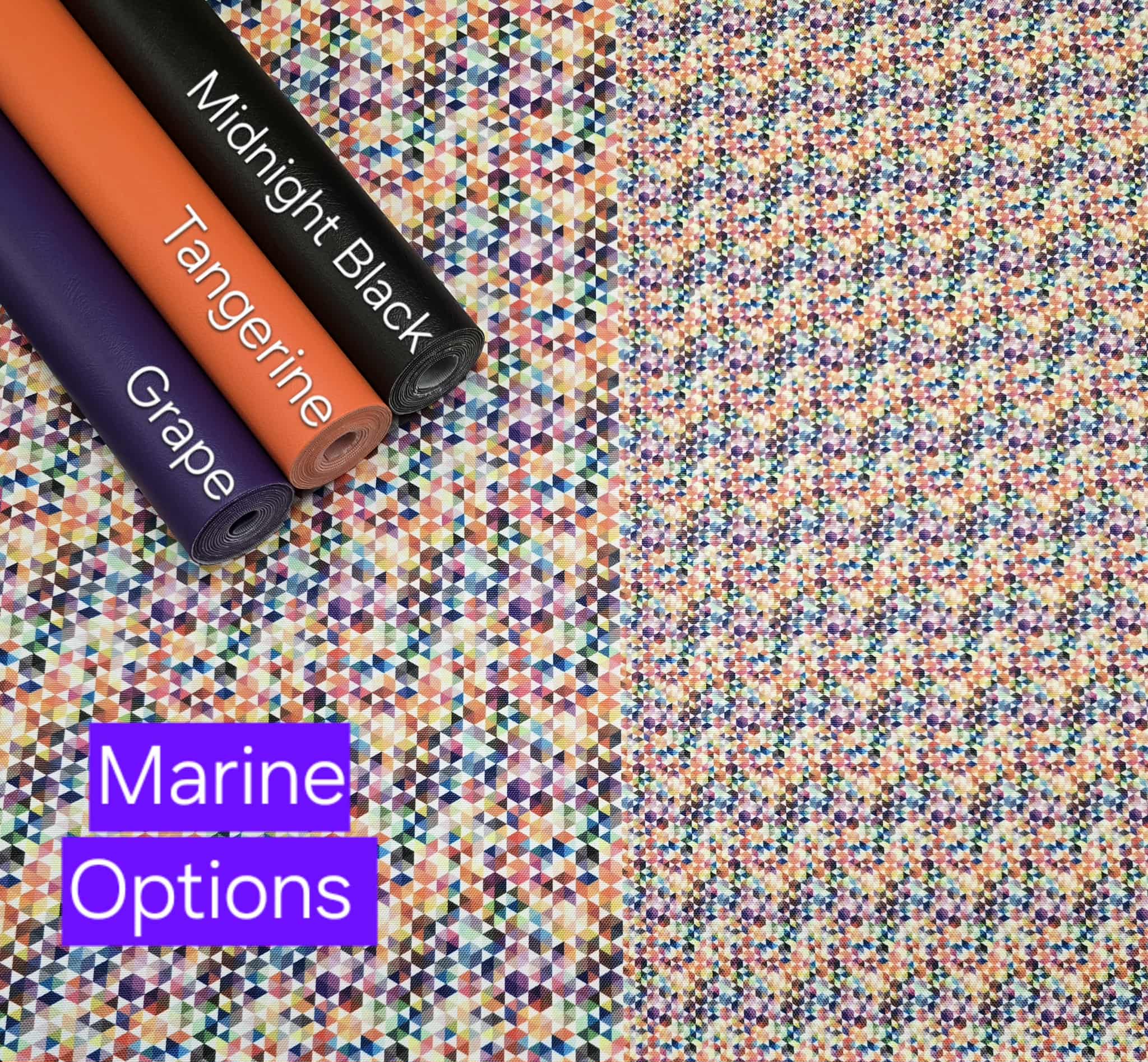 Multicolor Faceted Hex WPC