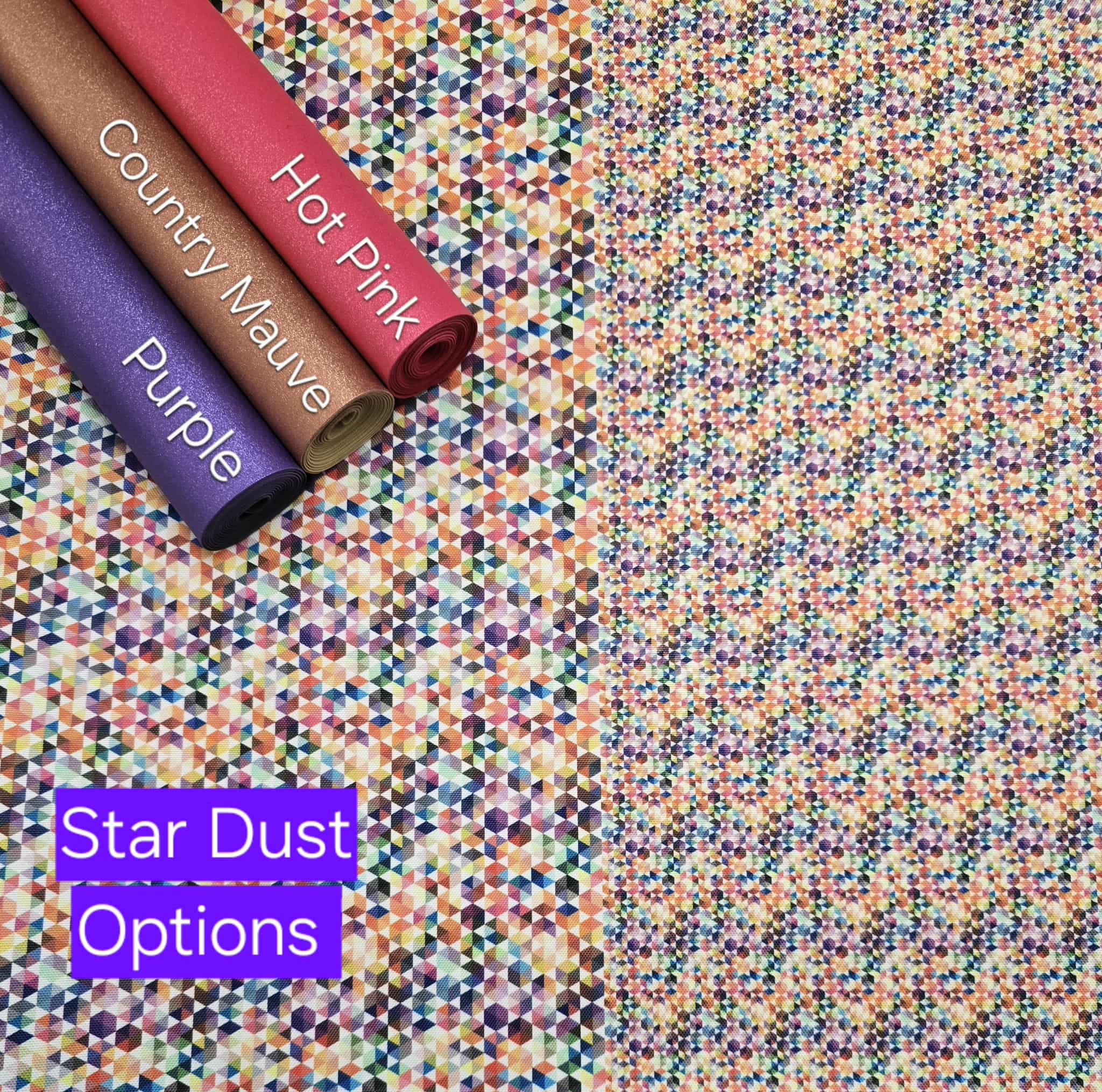 Multicolor Faceted Hex WPC