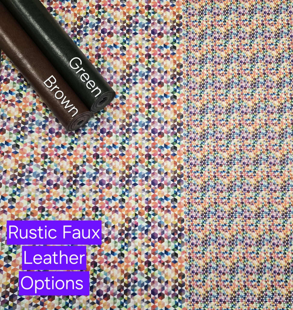 Multicolor Faceted Hex WPC