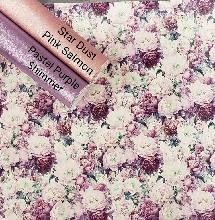 Shades of Pink Peonies Vinyl