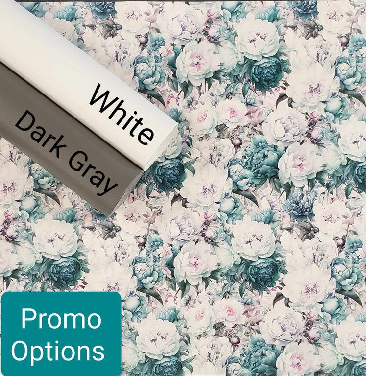 Shades of Green Peonies Vinyl
