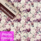 Shades of Pink Peonies Vinyl