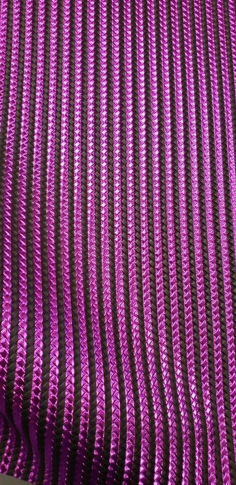 Purple/Black Stripes Vinyl