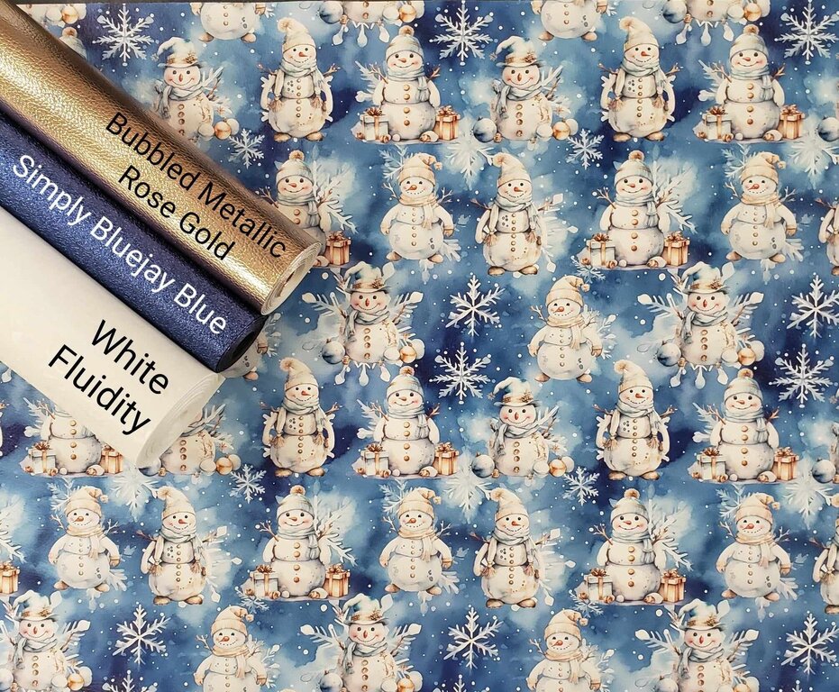 Winter Snowmen Vinyl