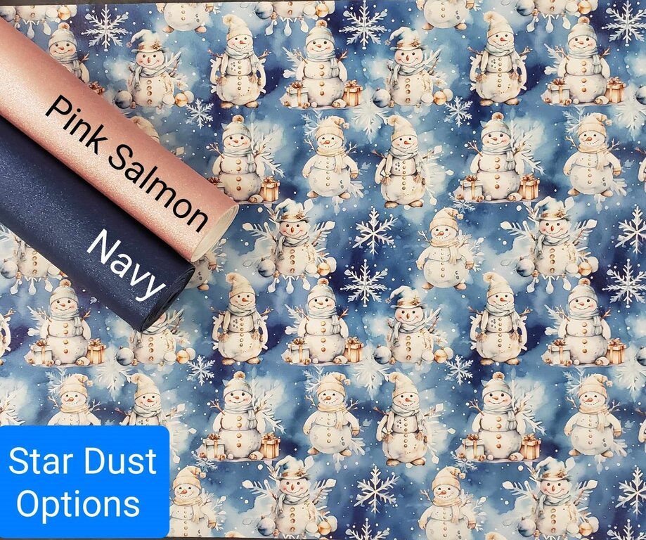 Winter Snowmen Vinyl